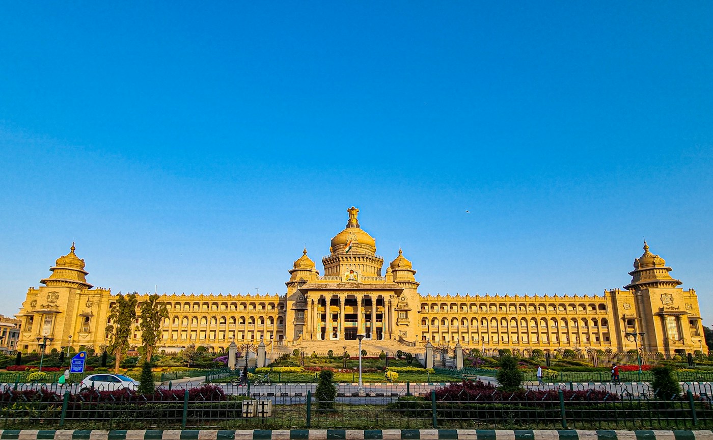 Vidhana Soudha, the Karnataka legislature in Bengaluru